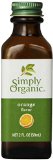 Simply Organic Orange Flavor Certified Organic, 2-Ounce Container