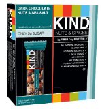KIND Nuts & Spices, Dark Chocolate Nuts & Sea Salt, 1.4 Ounce, 12 Count