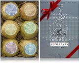 Art Naturals Bath Bombs Gift Set - 6 Ultra Lush Essential Oil Handmade Spa Bomb Fizzies - Organic & Natural Ingredients & Shea Butter for Moisturizing Dry Skin - Relaxation In a Box - Best Gift Idea