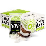 Health Warrior Chia Bars, Coconut, 13.2-Ounce (Pack of 15)