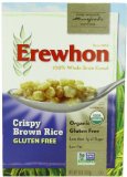 Erewhon Crispy Brown Rice Cereal, Gluten Free, Organic, 10-Ounce Boxes (Pack of 6)