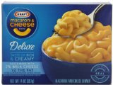 Kraft Macaroni & Cheese Deluxe Dinner with 2%Milk, 14-Ounce Boxes (Pack of 6)