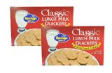Classic Milk Lunch Crackers (Pack of 2)