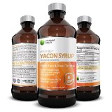 100% PURE ORGANIC YACON SYRUP FROM PERU - Great Tasting and Naturally Sweet Without Sugar - Premium Formula From Yacon Root Contains Prebiotic FOS for Digestive Support - Boosts Metabolism and Supports Weight Management - 8 FL OZ = 30 Day Supply (Average) - Manufactured in GMP Compliant Lab in the USA