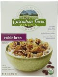 Cascadian Farm Organic Cereal, Raisin Bran, 12.0 Ounce (Pack of 10)