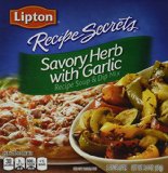 Lipton Recipe Secrets Savory Herb with Garlic Soup & Dip Mix - 2.4 oz - 12 pk