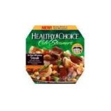 Conagra Healthy Choice Cafe Steamer Grilled Whiskey Steak, 12.6 Ounce -- 8 per case.