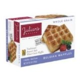 Julians Recipe Whole Grain Brussels Style Waffle, 8.5 Ounce -- 9 per case.