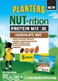 Planters Nutrition Protein Mix, Chocolate Nut, 8.6 Ounce 5 Count