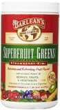 Barlean's Organic Oils Superfruit Greens, Strawberry Kiwi, 9.5 Ounce