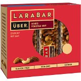 Larabar Uber Mixed Roasted Nut Crunchy Nut Bars, 5 Count Box