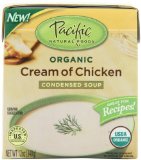 Pacific Natural Foods Organic Cream Of Chicken Condensed Soup, 12-Ounce Boxes (Pack of 12)