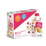 Happy Baby Organic Stage 2 Baby Food, Simple Combos, Pears, Raspberries & Carrots, 4 Ounce (Pack of 8)