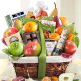 Golden State Fruit Gourmet Abundance Gift Basket