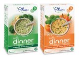 Plum Organics Baby Hello Dinner, Pumpkin, Spinach, Quinoa and Baby Grains, 3 Ounce + Broccoli and Cheese Baby Pasta, 3 Ounce (2 Pack)