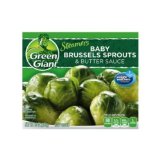 Green Giant Steamers Baby Brussels Sprouts and Butter Sauce, 10 Ounce -- 12 per case.