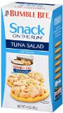 BUMBLE BEE Snack on the Run! Tuna Salad with Crackers Kit, 3.5 Ounce (Pack of 12)