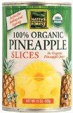 Native Forest Organic Pineapple Slices, 15-Ounce Cans (Pack of 6)