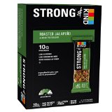 STRONG & KIND Roasted Jalapeno Savory Snack Bars, 1.6 Ounce, 12 Count