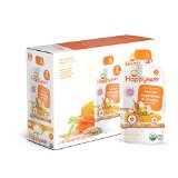 Happy Baby Organic Stage 3 Baby Food, Hearty Meals, Harvest Vegetables & Chicken with Quinoa, 4 oz (Pack of 16)