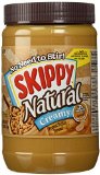 Skippy Peanut Butter, Natural Creamy, 40 Ounce