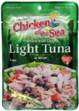 Chicken of the Sea Tuna Premium Light, 2.5-Ounce Pouch (Pack of 12)
