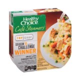 Healthy Choice Cafe Steamers Top Chef Crustless Chicken Pot Pie, 9.6 Ounce -- 8 per case.