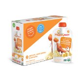 Happy Baby Organic Stage 2 Baby Food, Simple Combos, Apricots, Sweet Potatoes & Bananas, 4 Ounce (Pack of 16)