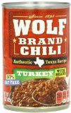 Wolf Brand Turkey Chili with Beans, 15 Ounce (Pack of 12)