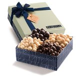 Gourmet Macadamia Nut Sampler Gift Basket, Comes in Beautiful 1.5 Pound Benevelo Gift Box, A Deliciously Sweet Gift that Everyone Will Enjoy!