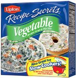 Lipton Recipe Secrets Recipe Soup & Dip Mix, Vegetable 1.8 oz (Pack of 12)