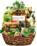 Group Therapy - Premium Gourmet Food Gift Basket - Meat, Cheese, Nuts, Smoked Salmon, Dried Fruit, Chocolate, Cookies & More - Christmas Holiday Gift Idea