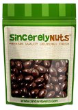 Sincerely Nuts Dark Chocolate Almonds - One (1) Lb. Bag - Insanely Delish - Pinnacle of Freshness- Full of Antioxidants - Kosher