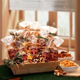 Premium Nuts & Snacks Gift Tray - Great Holiday, Birthday or Mothers Day Gift