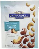 Ghirardelli Milk Chocolate Sea Salt Cashew, 5.50 oz