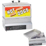 Gold Medal® 8007DE Hot Dog Steamer