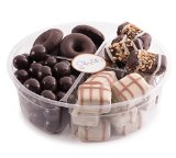 The Chocolate Bar - Premium Chocolate Gift Tray - 4 Section Holiday Gift Platter