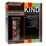 KIND Nuts & Spices Bars, Dark Chocolate Mocha Almond 1.4 oz (Pack of 2)