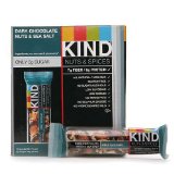 Kind Fruit and Nut Bars - Dark Chocolate Nuts and Sea Salt - 1.4 oz - Case of 12 - Gluten Free - Can curb appetite and even help prevent weight gain