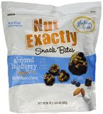 Nut Exactly Snack Bites, Almond Blueberry Dipped in Chocolate, 20 Ounce