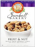 Sunbelt Fruit & Nut Granola Cereal, with Raisins, Dates, & Almonds, 16 Oz. (3 Pack)
