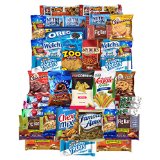 Crunch N Munch Care Package Includes Snacks, Candy, Chips, & Bars Assortment (40 Count)