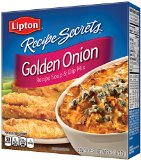 Lipton Recipe Secrets Recipe Soup & Dip Mix, Golden Onion 2.6 oz (Pack of 6)