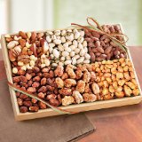 Golden State Fruit Savory and Sweet Deluxe Nut Gift Tray