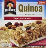 Quaker Chewy Quinoa Granola Bars, Yogurt Fruit and Nut, 6.1 ounce (Pack of 12)